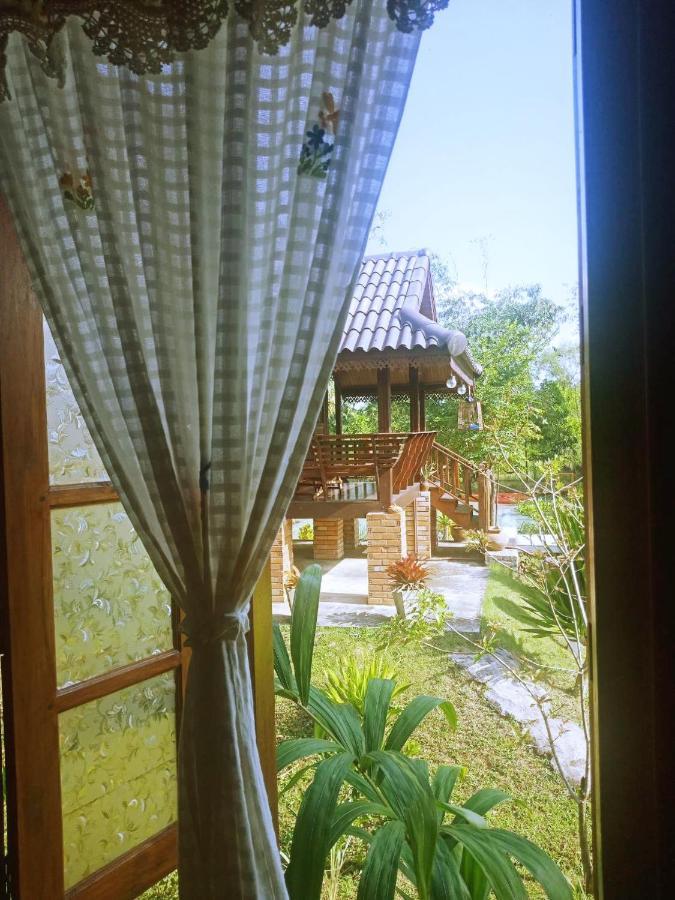 Hotel เรือนไทยใจสุขเอ๋ย Ban Bang Wa Exterior foto